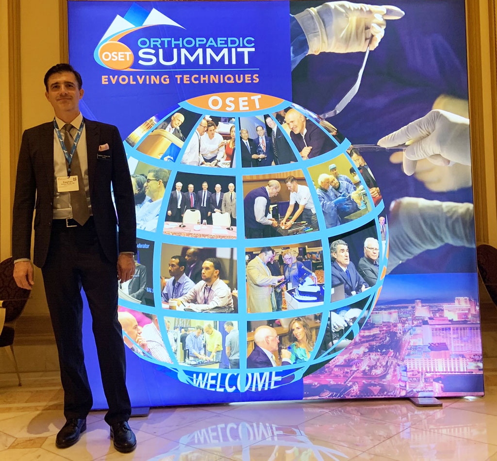 Dr. Roman lectures on multimodal pain management at the Orthopaedic Summit of Evolving Techniques, Las Vegas, NV